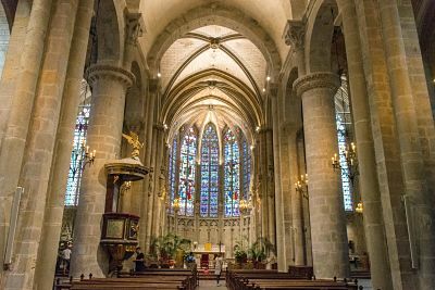 Qué ver en Carcassonne en dos días - Basílica de Saint Nazaire, Carcassonne