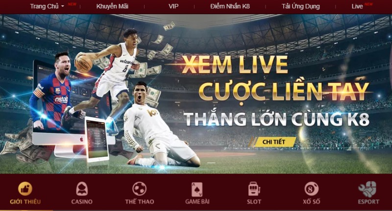 Sân cược Casino K8 