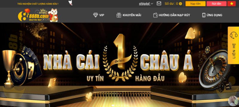 Link truy cập Casino 888b