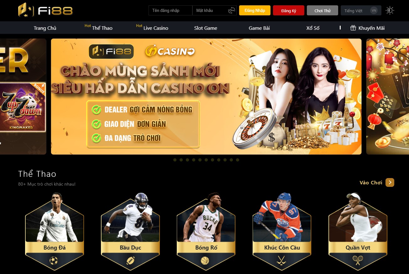 Nhà cái casino online uy tín chất lượng