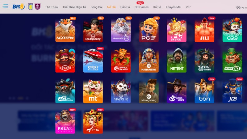 Toàn cảnh nhà cái BK8